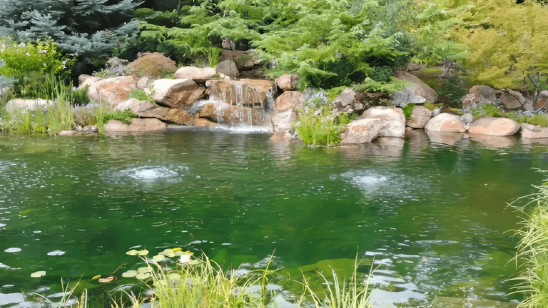 Pond Aeration - Utah Water Gardens