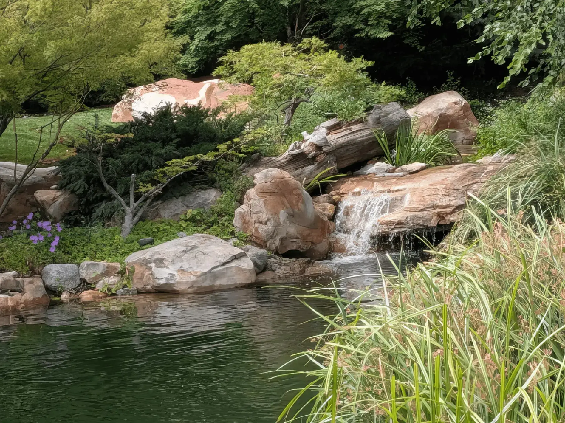 Waterfalls & Water Features - Utah Water Gardens